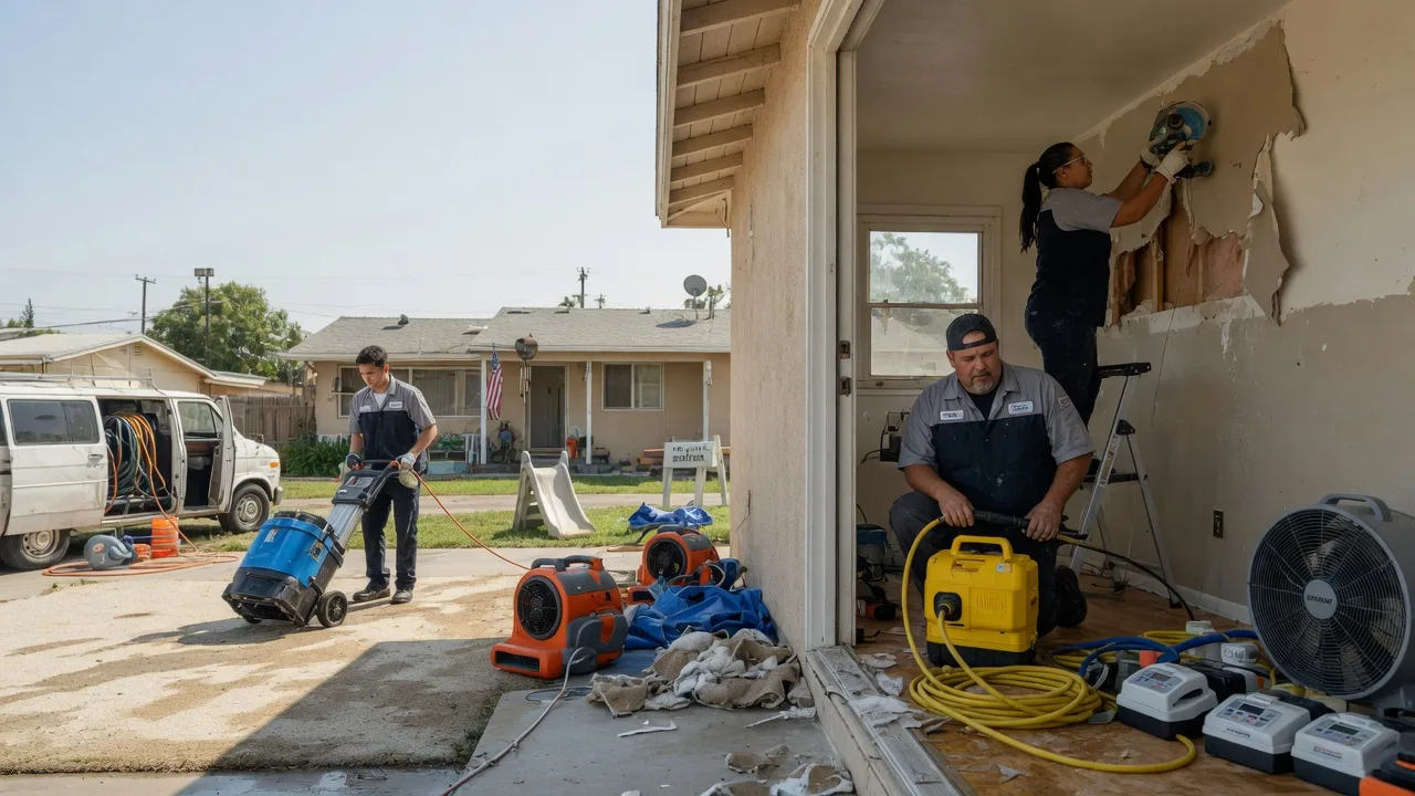 Water Damage Restoration in Hunt, TX near me